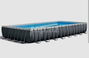 бассейны intex: Б/у Каркасный Бассейн Intex, ≥ 10.1 м, 4501 - 5000 л — 1
