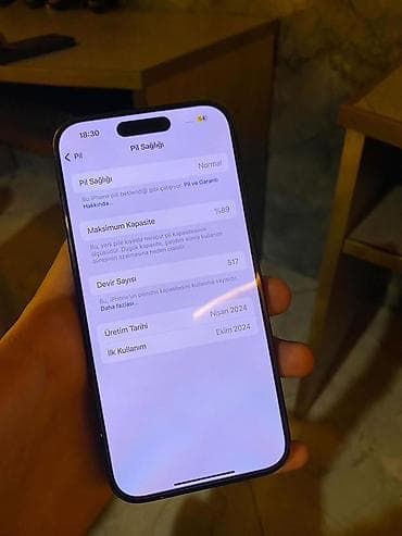 apple mac mini: IPhone 15 Pro, 128 GB, Blue Titanium, Simsiz şarj — 4