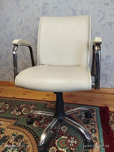 sumqayıt mebel: İşlənmiş, Təkərli, Qolları tənzimlənmir, Süni dəri — 5