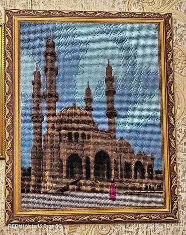 Güzgülər: Rəngli daşlarla hazırlanmış mozaika tabloları (diamond painting) — 1