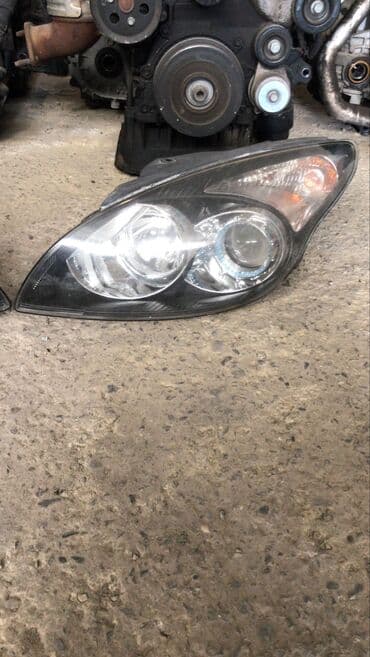 фара фольксваген поло: Левая, Ближний, дальний свет, Hyundai, 2010 г., Оригинал, Б/у — 3