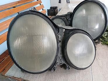 yamaha 2000: Komplekt, Yaxın və uzaq vuran işıqlar Mercedes-Benz, 2000 il, Orijinal, Almaniya, İşlənmiş — 4