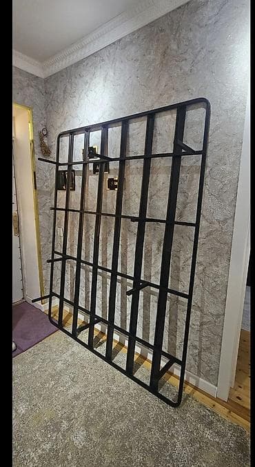 Metall divar rəfi/partition karkası - Material: qalın divar profilli