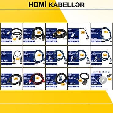 barter komputer: HDMİ Kabellər SAYLA ALANA VƏ USTALARA TOPDAN QİYMƏTLƏ VERİLİR! ⭐Type-C — 1