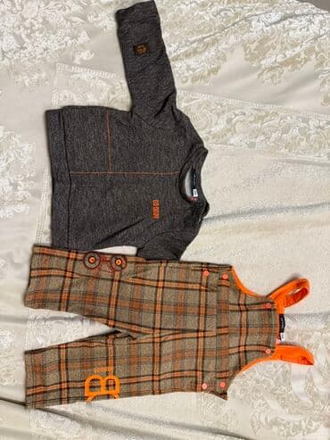 carters uşaq paltarlari instagram: Uşaq geyim dəsti BG markasin 9 ay - 2 parçadan ibarət: uzunqollu — 1