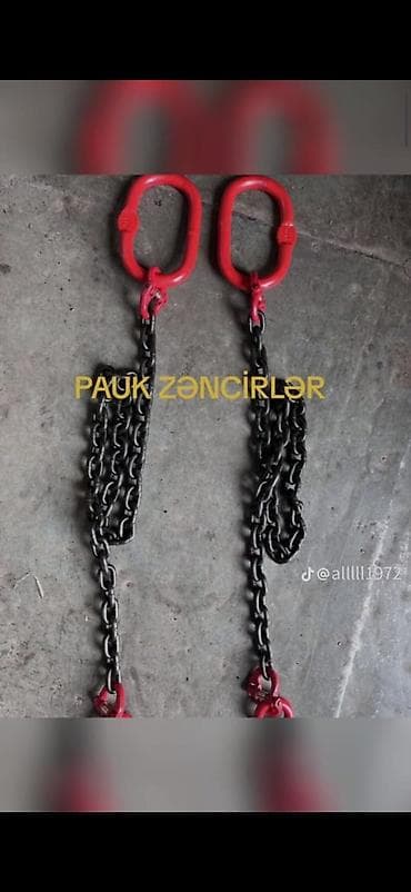 Digər alətlər: Məhsul: “Pauk” tipli qaldırıcı zəncirlər Təsvir: - Yükqaldırma və — 3