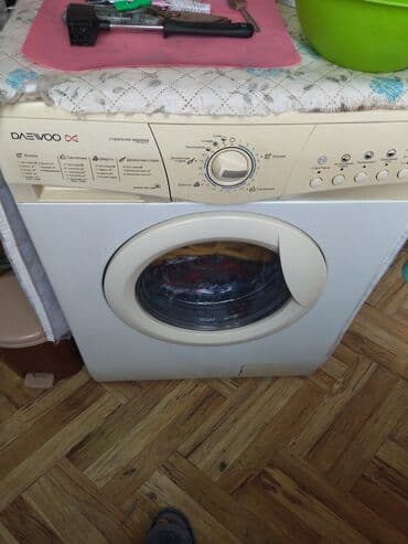 Daewoo avtomat paltaryuyan maşın рабочая - Ön yükləməli model