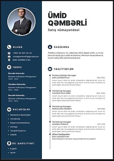 Cv hazırlanması — 1