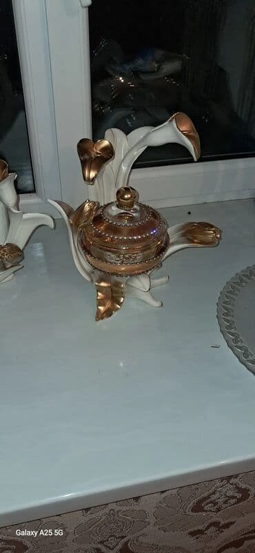 açar dest: Boşqablar, 4 ədədli dəst, rəng - Qızılı, İtaliya — 7