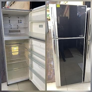 2 qapılı Toshiba Soyuducu Satılır, rəng - Qara