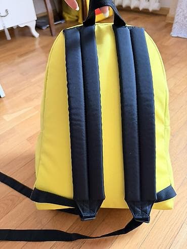 idma: Eastpak x Smiley sarı bel çantası/rüksak - Model: Eastpak Padded — 3