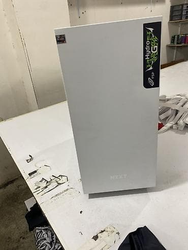 sony playstation 2: NZXT H510 (ağ) komputer korpusu - Minimalist dizayn, sol tərəfdə — 8