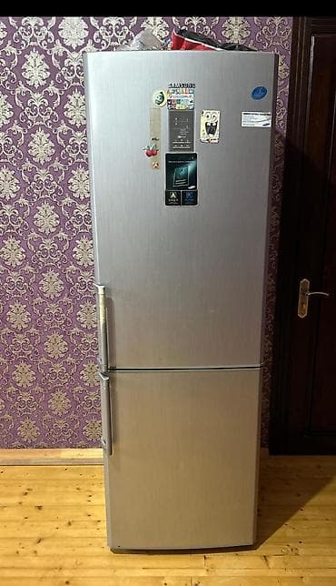 2 qapılı Samsung Soyuducu Satılır, rəng - Boz