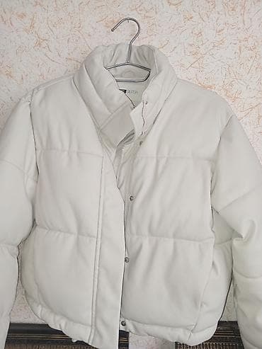 iç geyimler: Ağ rəngli qısa şişmə qadın gödəkçəsi - Brend: FB Sisiter - Model — 2