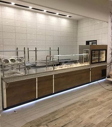 Restoran avadanlıqları Vitrin soyuducular Keyfiyyətli restoran — 4