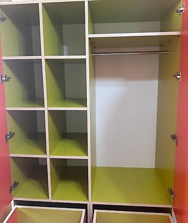 usaq skaf: Oğlan və qız üçün, İşlənmiş, 2 qapılı, Açılan, Düz dolab — 3