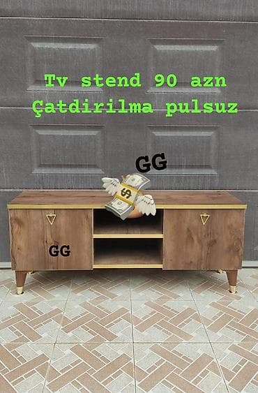 tv stent alçıpan: TV stend — 1