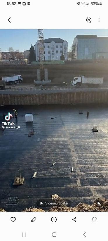 ikinci el seyf qapilar: Beton əsasların və yeraltı qurğuların su izolyasiyası xidməti - — 4