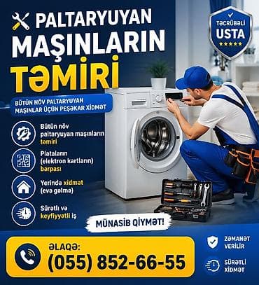 Paltaryuyan maşınların və plataların təmiri - Peşəkar təmir: mexaniki