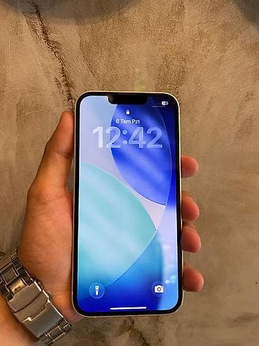 philips xenium 9@9d: IPhone 13, 128 GB, White Titanium, Barmaq izi, Face ID — 3