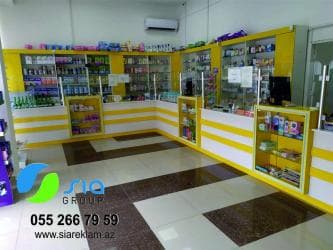 Ofis mebeli: Aptek mebel və vitrinləri — 3