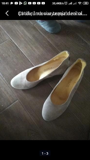 39 olcu deri 16azn.baha alinib.alti platform Rahat ayyaqabidir lalafo.az -da 39 olcu deri 16azn.baha alinib.alti platform Rahat ayyaqabidir