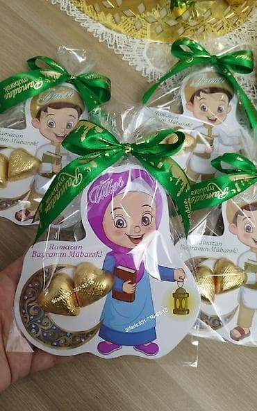 Ramazan hediyyeleri sifarisle hazirlanir.Sifarisler indiden