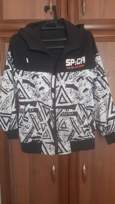 10 yaş: 12-14yaw uwaglar üçün kapüşonlu ikiüzlü yaz payiz aylarinda geyinilə — 4