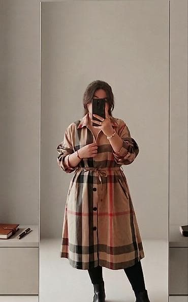 ucuz palto: Palto, Burberry, rəng - Bej — 1