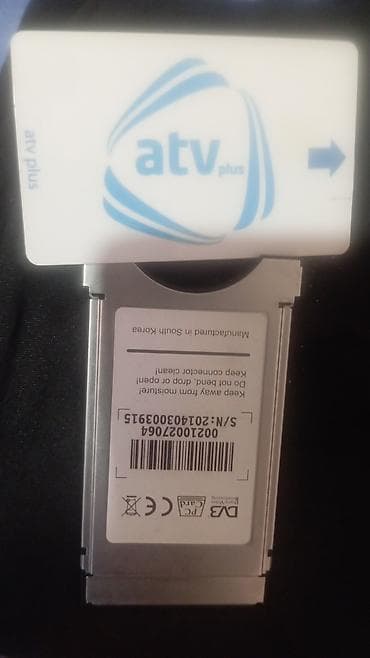 atv: ATV Plus CI/CI+ modul və smart kart - Televizorun CI/CI+ yuvasına — 4