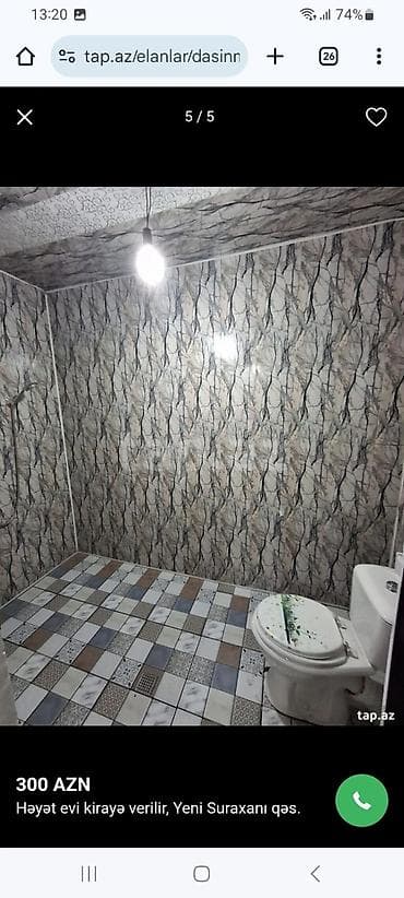 Bağ evləri: Kirayə mənzil – sadə və rahat . Əşyaları var evin Kombi var evin — 8