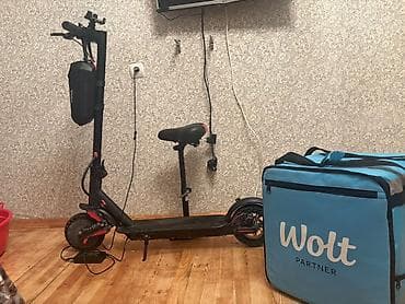 Velosiped ehtiyyat hissələri: Yeni Elektrik samokat 8", 351 - 500 Vt, 26 - 35 km/s, Ünvandan götürmə — 2