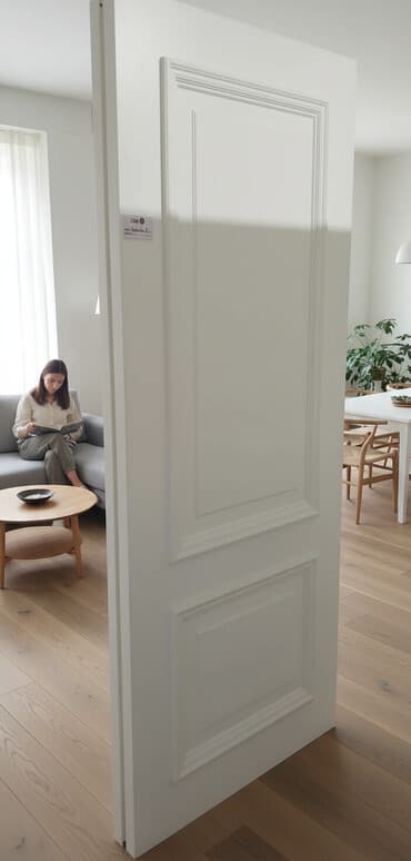 стеклянные перегородки в ванную комнату: Qeyri-şəffaf arakəsmə, Açılmayan — 1