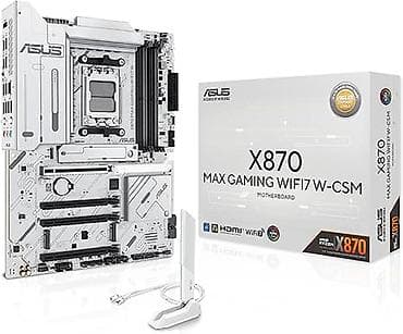 Asus X870 MAX Gaming WIFI7 AM5 DDR5 .Yeni✅Zemanet✅Catdirilma✅. ➡️Asus