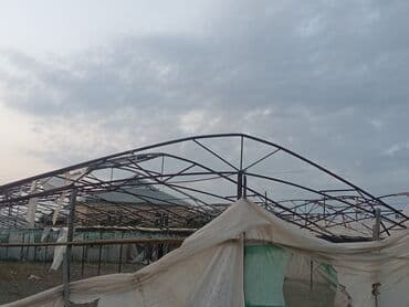 uzum tingi: Sera karkası – metal konstruksiya - Material: qalın divarlı metal — 3