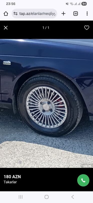 Disk təkərlər: İşlənmiş Disk R 14, 4 Boltlu — 1