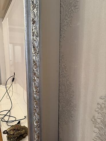 resm desti: Klassik bar şkafı və TV güzgü-ramka panel dəsti - Dizayn: Neoklassik — 4