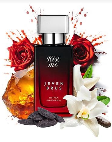 Jeven Brus 50 ml EDP ətirlər dəsti 1) Kiss Me – For Men, EDP, 50 ml - — 2