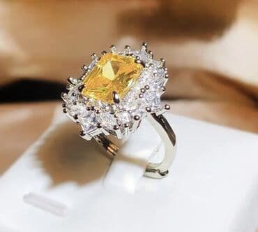 yaqut qaşlı üzük: Üzük, Gümüş, Yaqut — 8