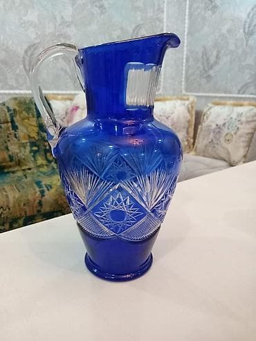 icki: Rəng - Mavi, Şüşə, 1 l — 1