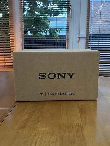 sony adapter: Sony Cinema Line FX30 – kino səviyyəli çəkiliş üçün kompakt kamera — 1