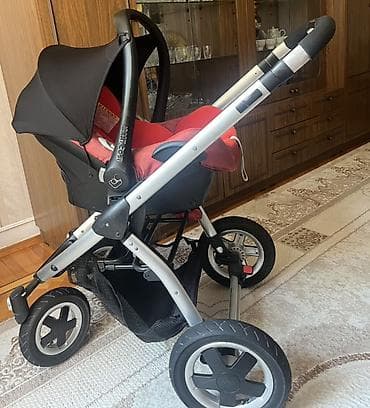 uşağ arabalari: Maxi-Cosi uşaq arabası seti - 3-də-1 sistem: beşik tipli lyulka — 5