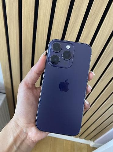 apple imac: IPhone 14 Pro, 128 GB, Deep Purple, Face ID — 2