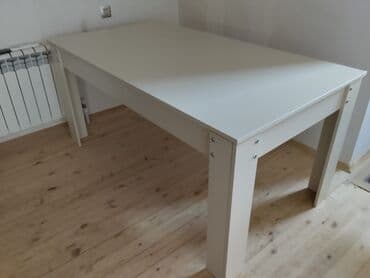 kontakt home metbex stolu: Qonaq masası, İşlənmiş, Açılmayan, Dördbucaq masa — 6