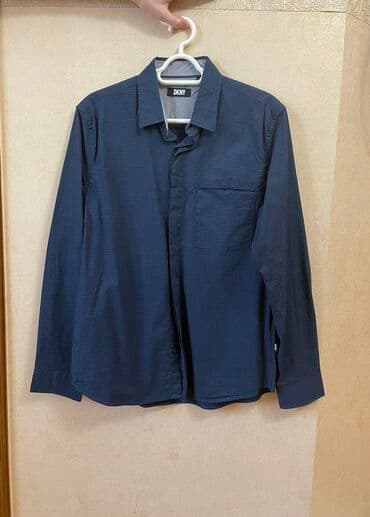 3 duymə koynək: Köynək, DKNY, M, rəng - Göy — 1