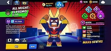 Brawl Stars hesabı – üst səviyyə və tam hazırlanmış - Kupa: 110118 — 6