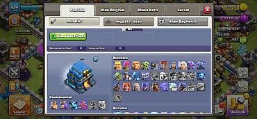 oyun pc: Clash of clans hesab əladı belede 12 max dı cüzi şeylər qalıb divar — 3
