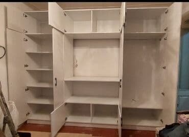 Dolablar: Açılan, Düz dolab, Qarderob, paltar dolabı, Azərbaycan — 1