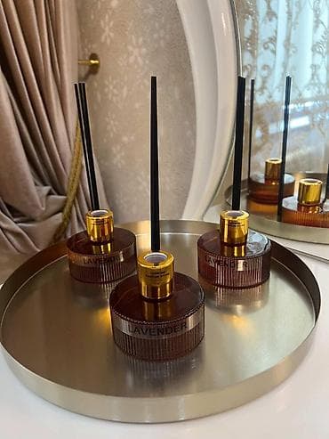 lavanta gülü: Lavanda diffuseri – ev və ofis üçün çubuqlu otaq ətiri. - Qoxu: təmiz — 2