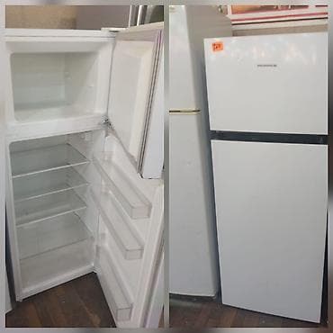 paltaryuyan midea: İki qapılı soyuducu (üstdən dondurucu) - Klassik ağ korpus, yuxarıda — 1